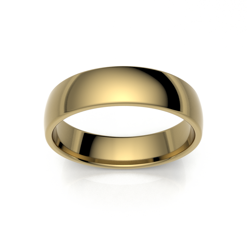 Simple Yellow Gold Wedding Band 2024 | thoughtperfect.com