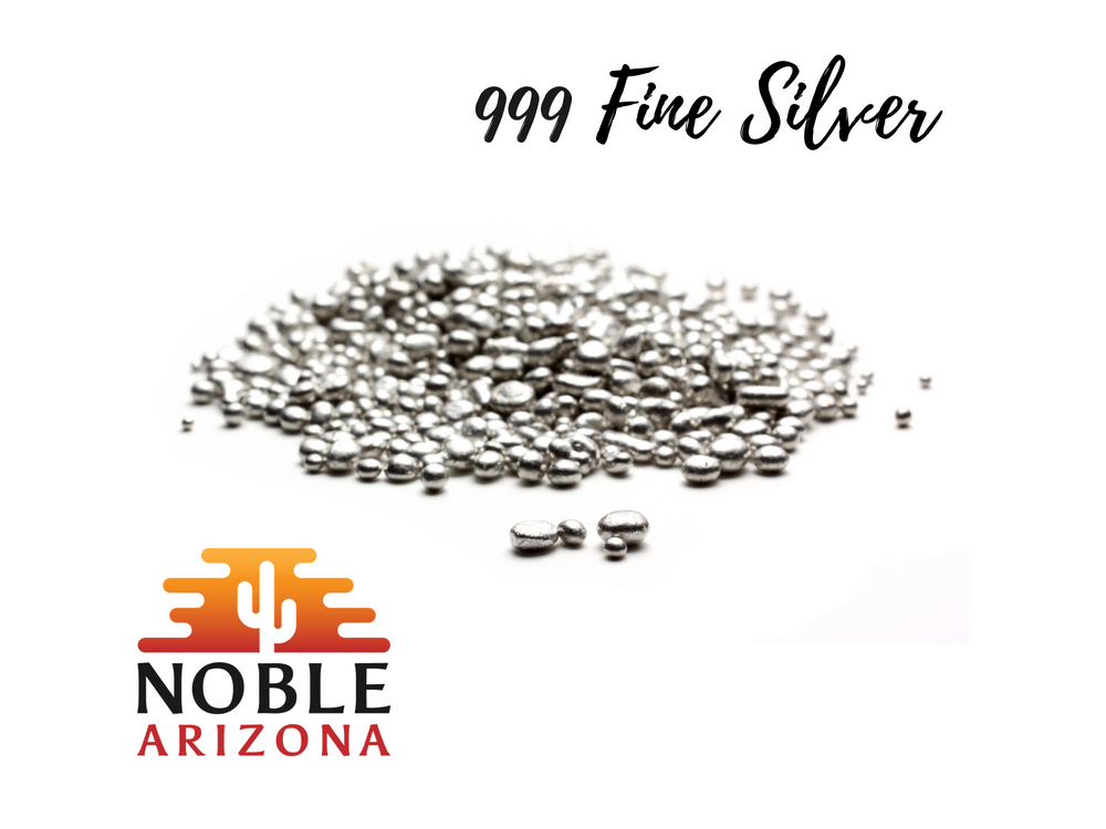 Pure Silver Casting Grain - 1 Troy Ounce of 999 Purity – Noble Arizona