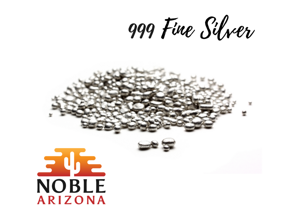 Pure Silver Casting Grain - 1 Troy Ounce of 999 Purity