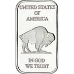 Buffalo Liberty Bar - 1 oz 999 Fine Silver