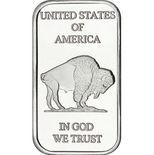 Buffalo Liberty Bar - 1 oz 999 Fine Silver