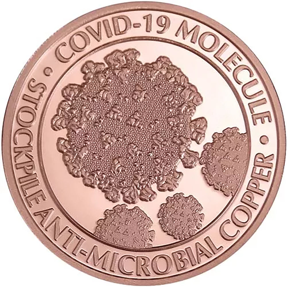 2020 Commemorative 19Covid 1 oz 999 Copper Round