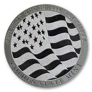 GSM Home of the Free 1 oz BU 999 Silver Round