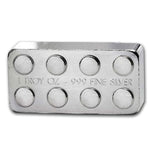 Pure Silver Building Block - 1 oz 999 Fine Silver - 2x4