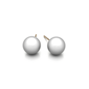 Akoya Pearl Stud Earrings in 14K Gold