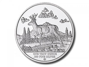 Silver Buck 1 oz 999 Round