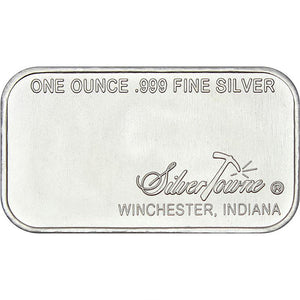 Prospector Silver Bar 1 oz 999 Fine Silver