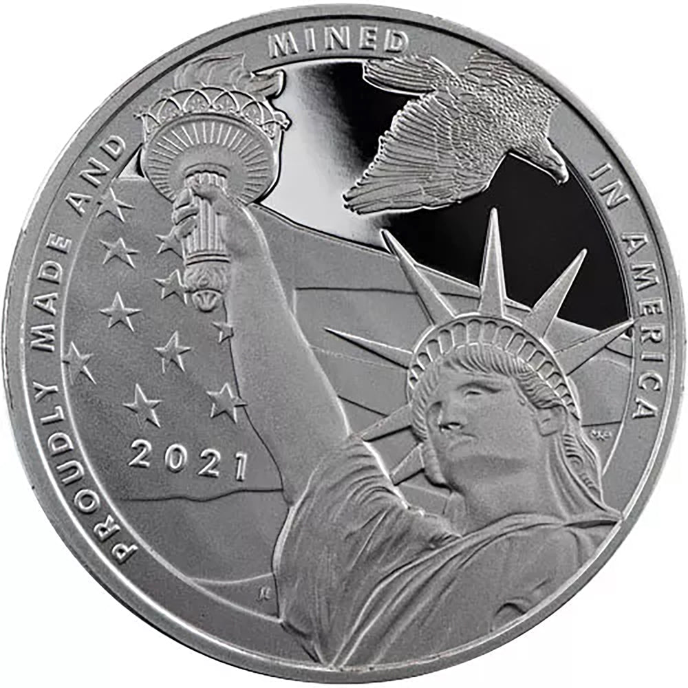 True Patriot Liberty Coin 2021 1 oz 999 Silver Round